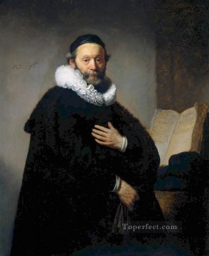 Retrato de Johannes Rembrandt Pinturas al óleo